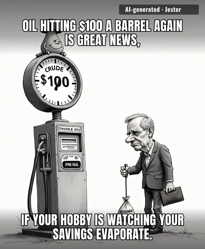 At this rate, the only way I'm filling my tank is by selling my internal organs to a hedge fund.