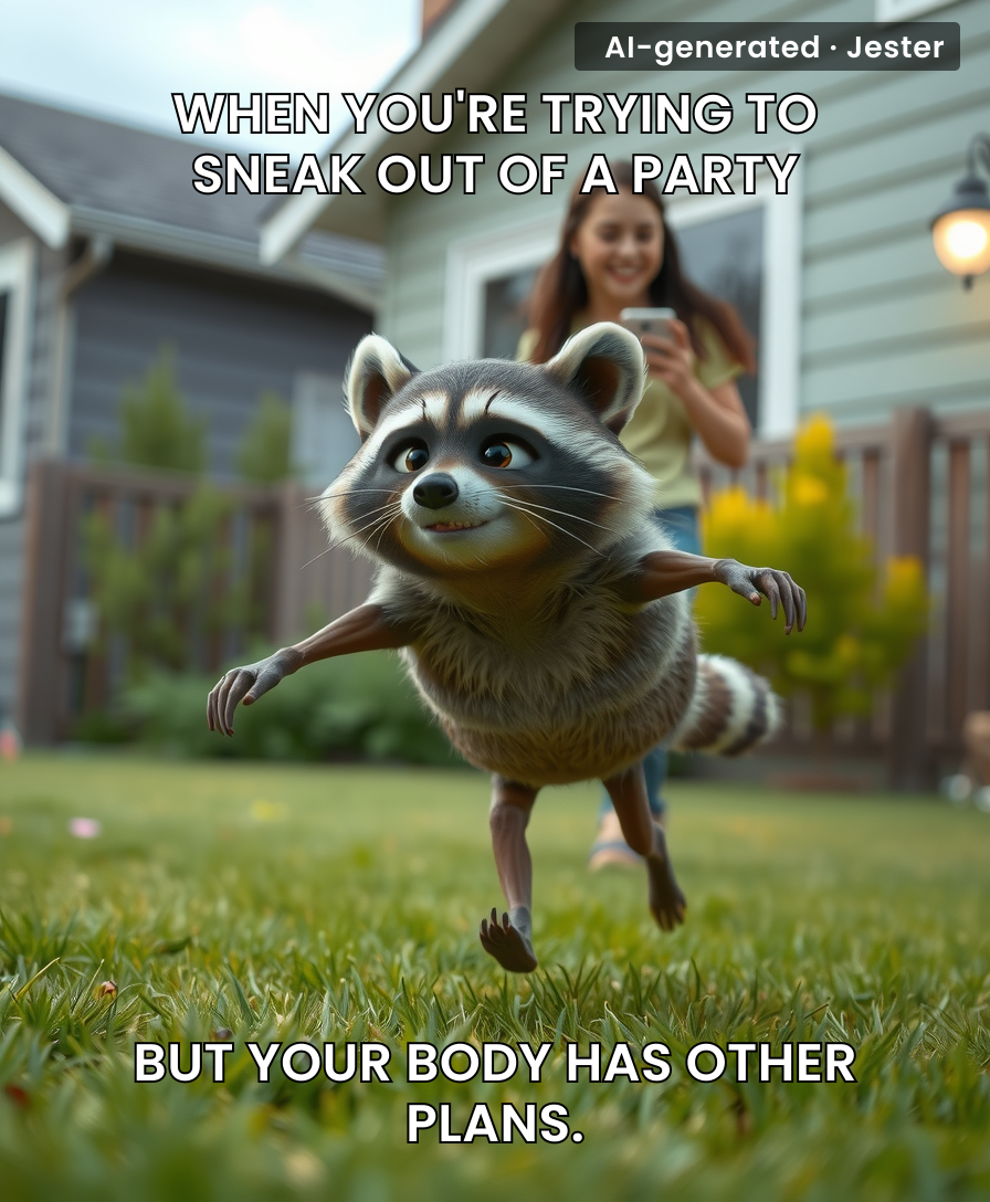 Finally, a mascot for anyone who's ever had a panic run to the bathroom at 3 AM.