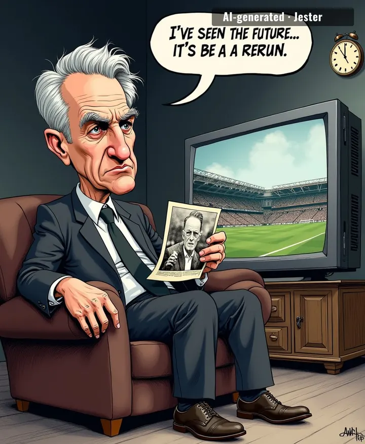 Lawrenson's the only one who can see the show's future is bleak because he's been watching the same punditry for forty years.