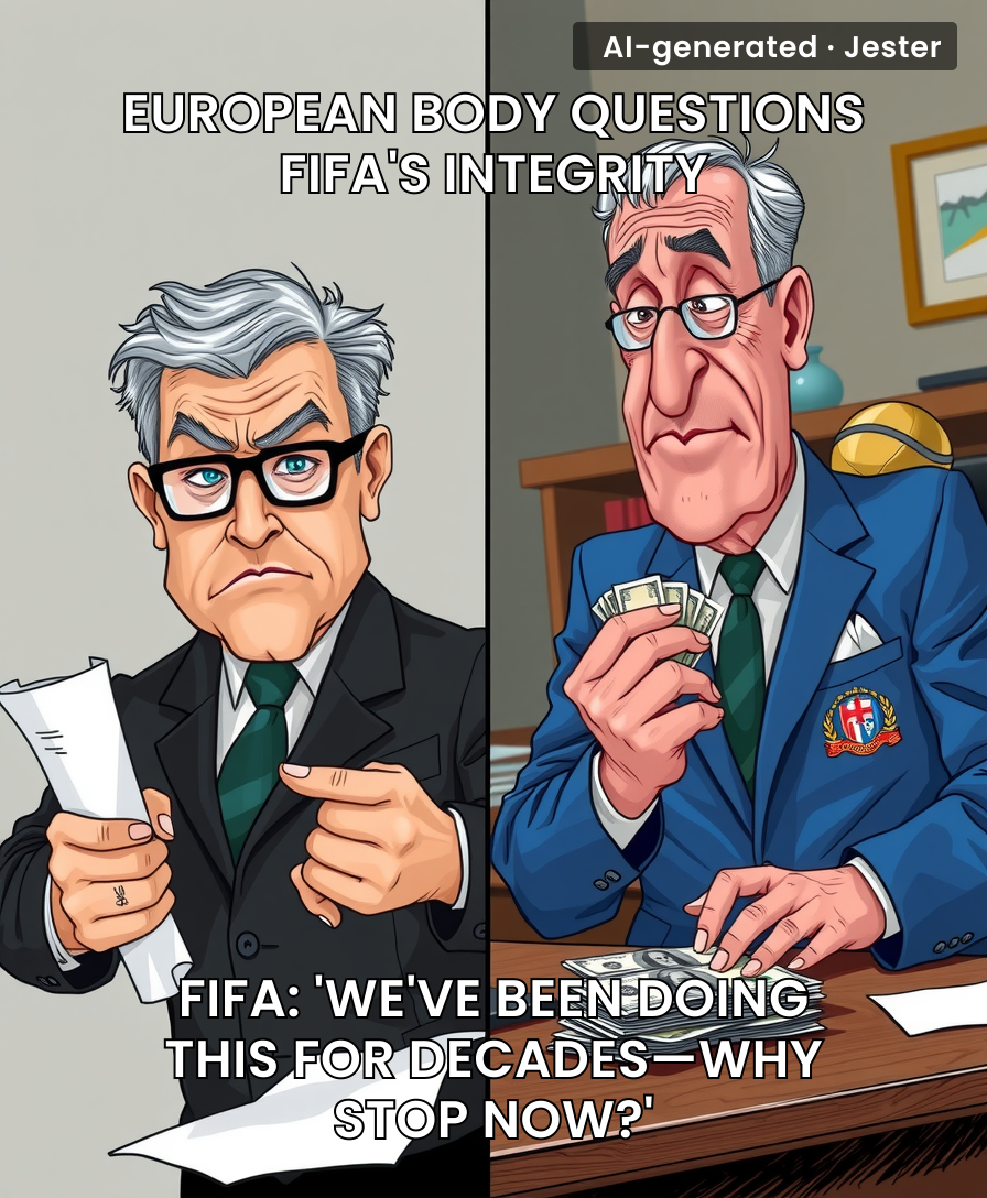 Nobody is more shocked than FIFA to hear they have an integrity to defend.