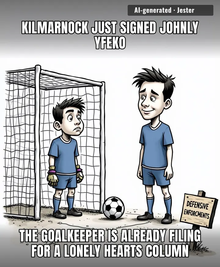 It’s not a defensive reinforcement, it’s just a new human turnstile to watch the ball sail past from a closer vantage point.