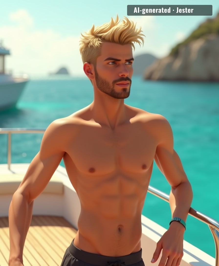Romeo Beckham stripping down on a family yacht is the kind of hard work us plebs just don't understand.
