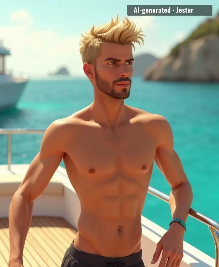Romeo Beckham stripping down on a family yacht is the kind of hard work us plebs just don't understand.