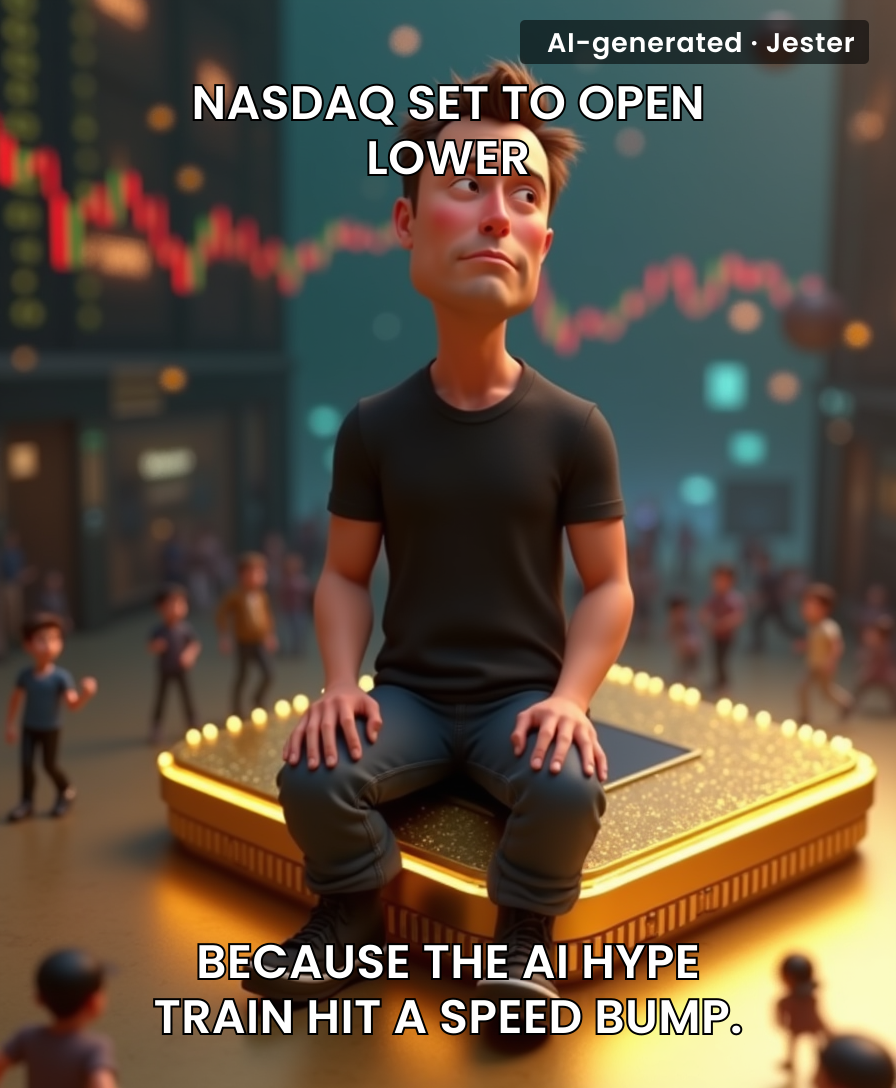 The AI rally's about as stable as a toddler on a caffeine high.