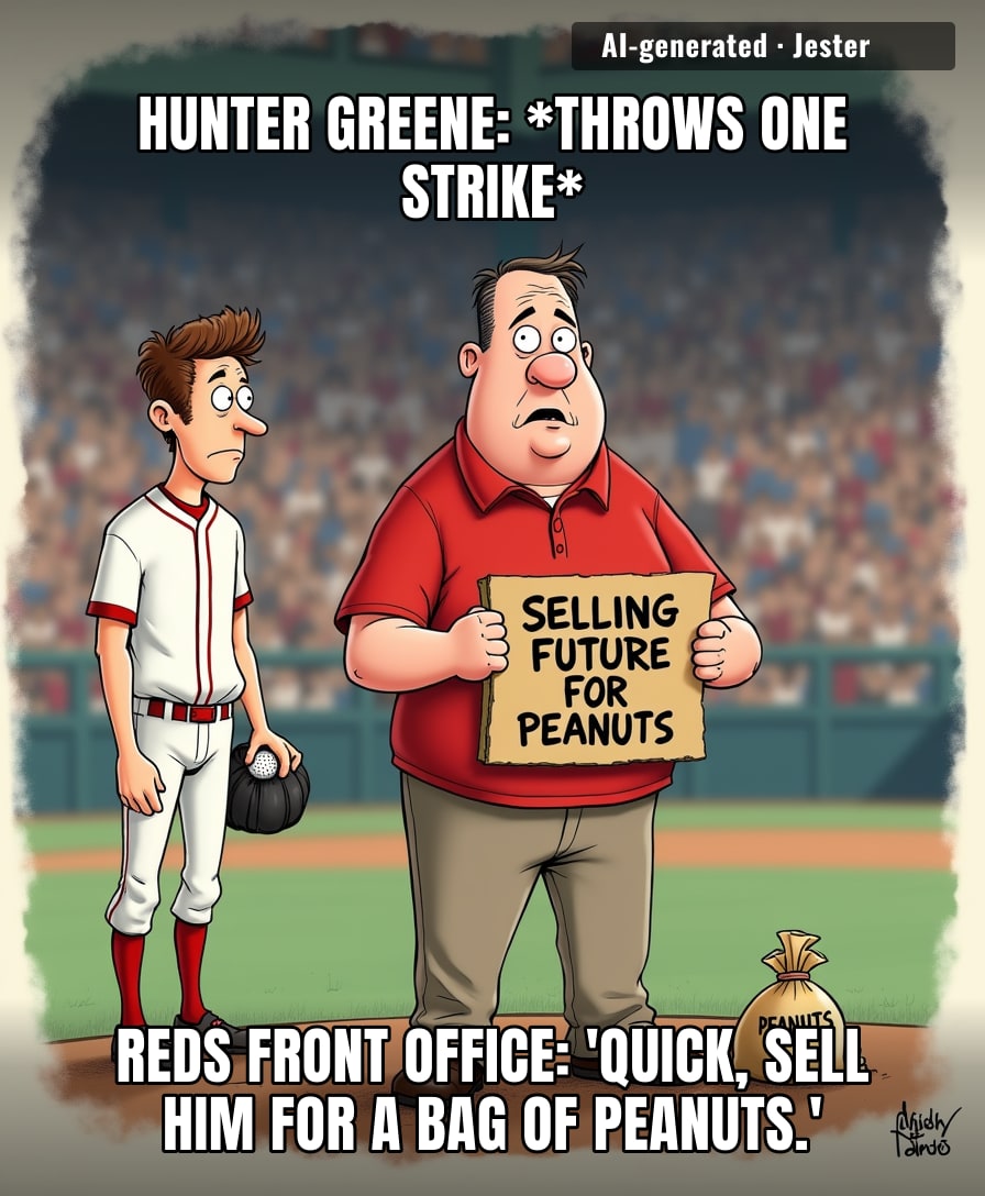 Trade deadline season is just a yard sale where the Reds are the family selling their future for a dream catcher.