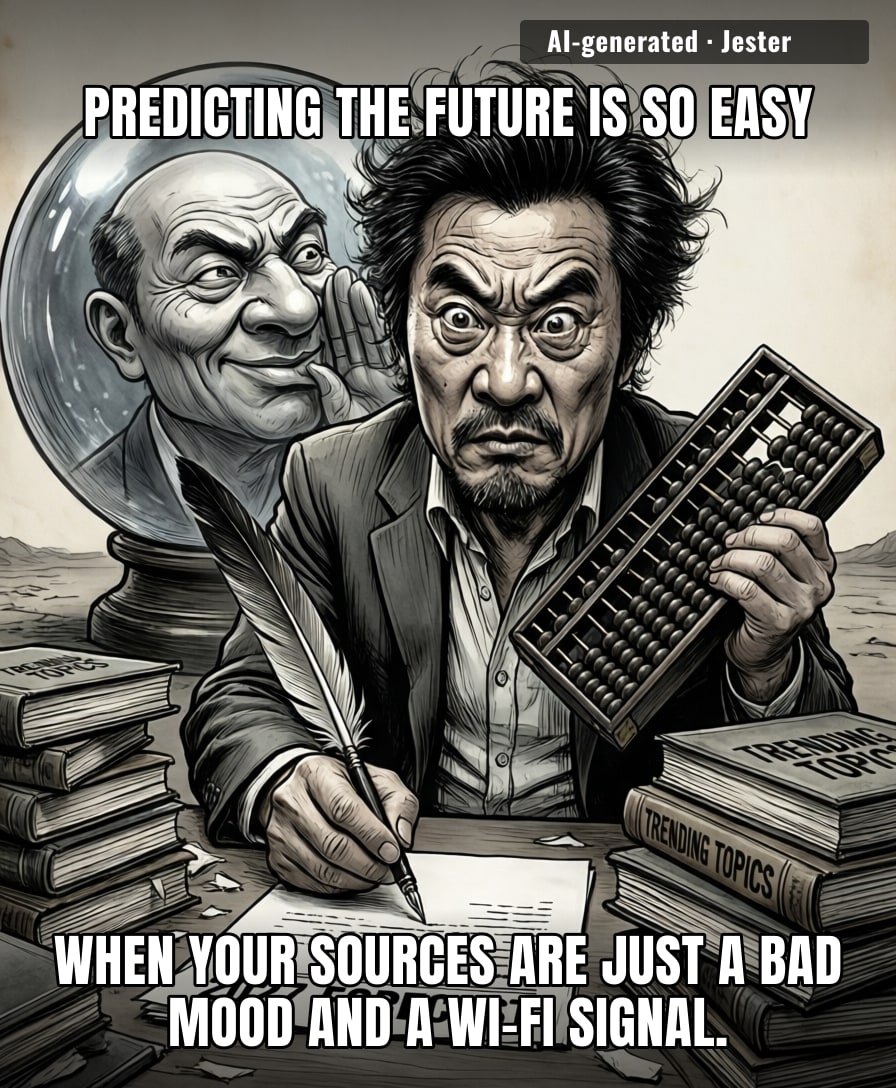 The 'Chinese Nostradamus' is just a guy with a LinkedIn account for time travelers.