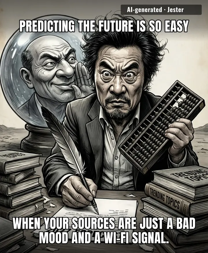 The 'Chinese Nostradamus' is just a guy with a LinkedIn account for time travelers.