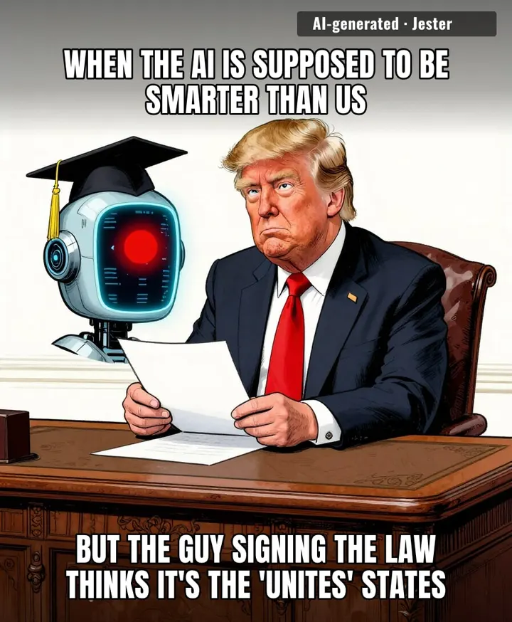 The man leading the AI revolution is currently locked in a heated, ongoing legal battle with the letter 'D'.