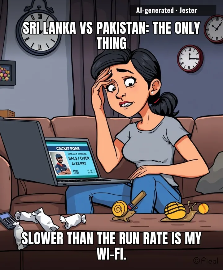 The real 3rd T20I is me refreshing the score page while pretending to work.