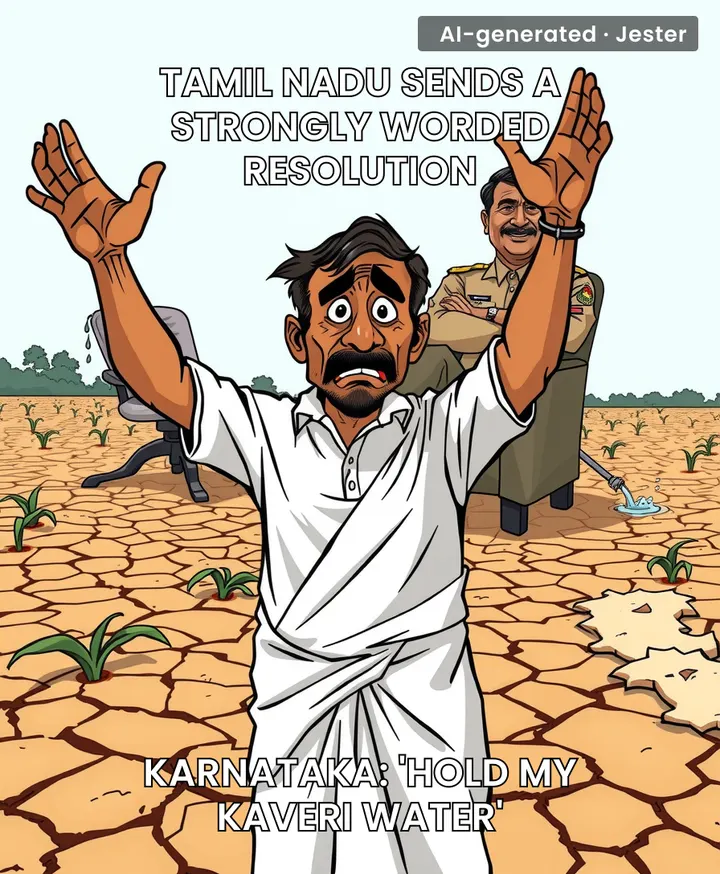 The Mekedatu dispute: where resolutions go to die and farmers go to wait.