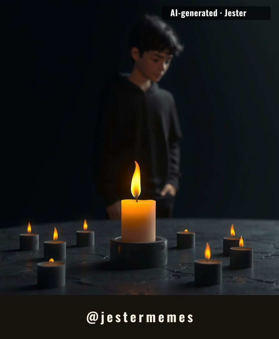 A young life lost to a struggle the world watched in public — and still could not stop.