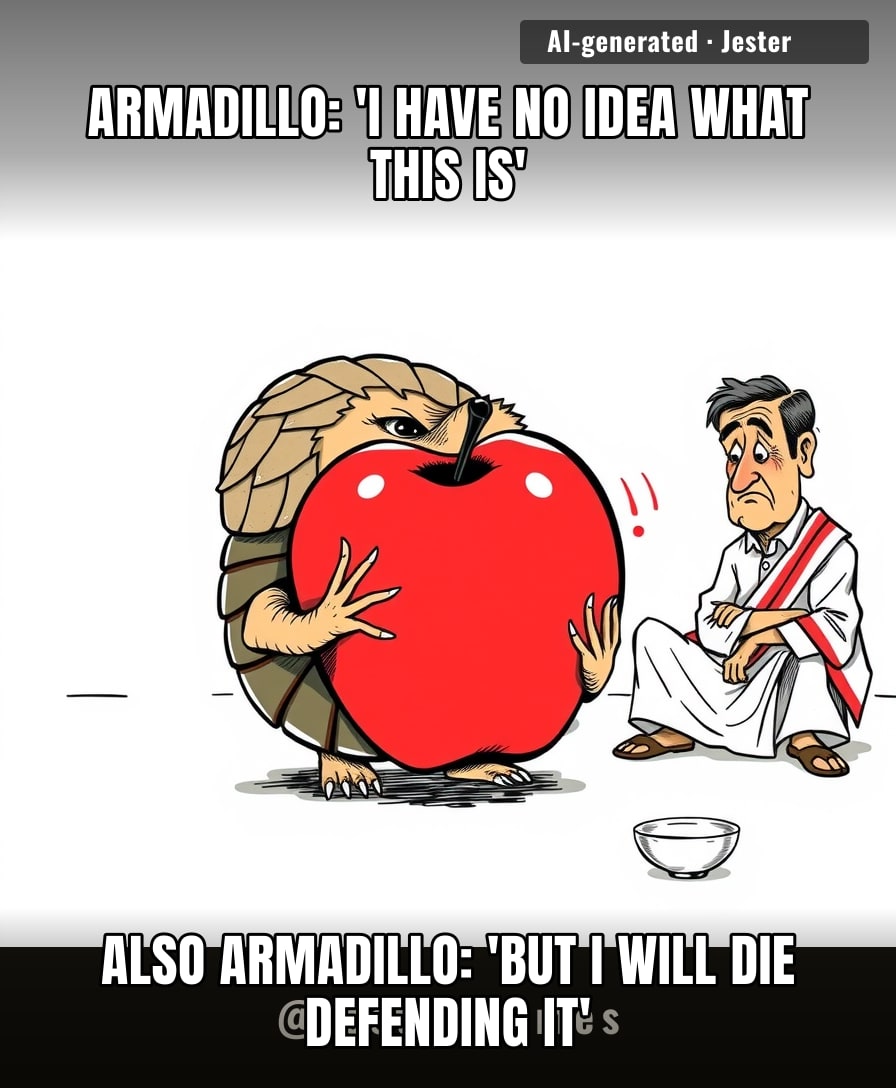 Armadillo just invented the 401(k): grab the round thing, roll it away, never look at it again.