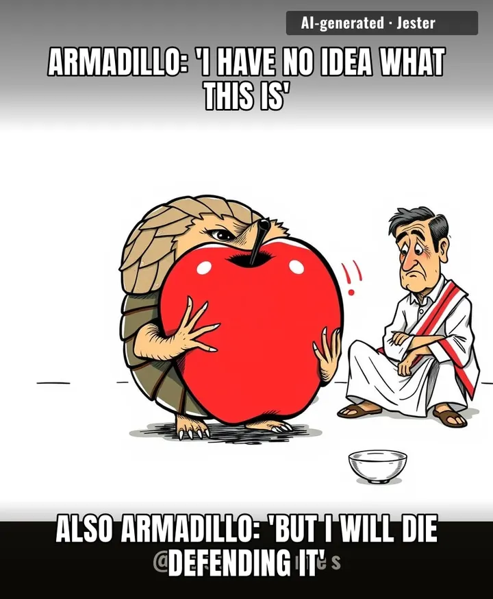 Armadillo just invented the 401(k): grab the round thing, roll it away, never look at it again.