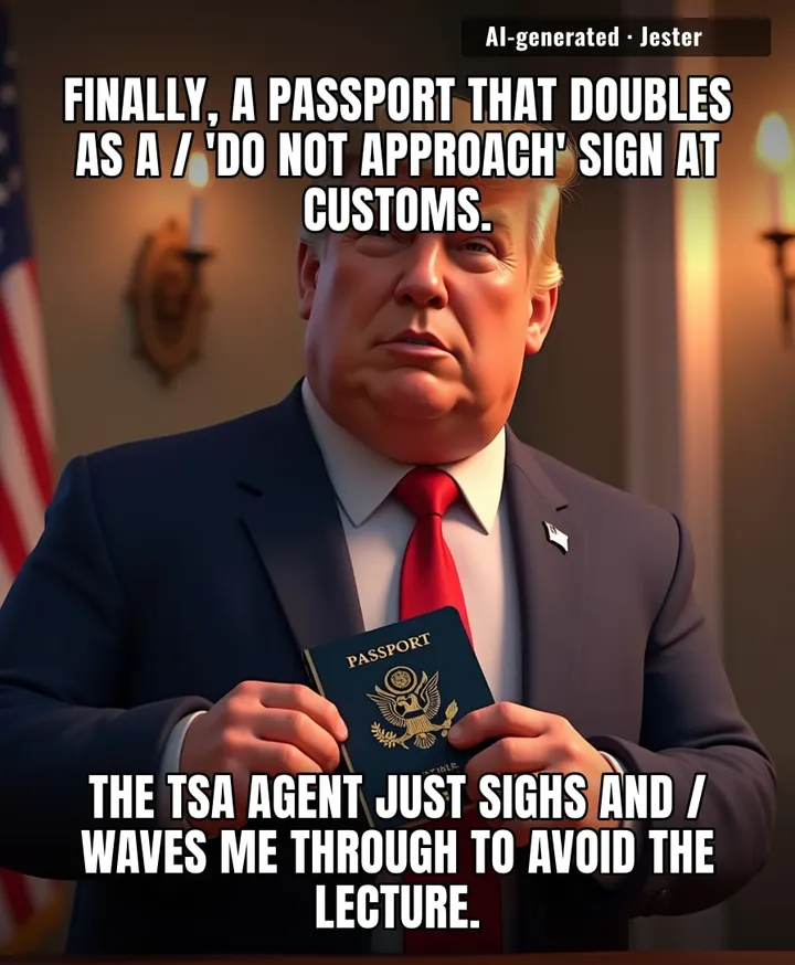 We really just gamified international travel so the border guard has to pretend they’re interested in your fan-fiction, huh?