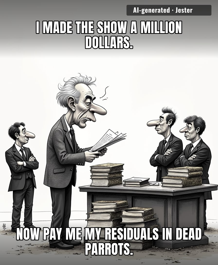 The real tragedy of the British Invasion wasn't the music, it's that four guys invented modern comedy just to spend the next 50 years arguing over who gets to hold the check.