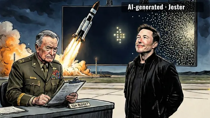 the military needs 21 satellites and Elon needs 4,000 to find his car keys