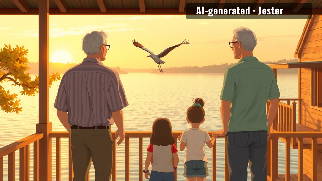 Eighty-four years of one family's patience, and the reward is a park with a waiting list of everyone.