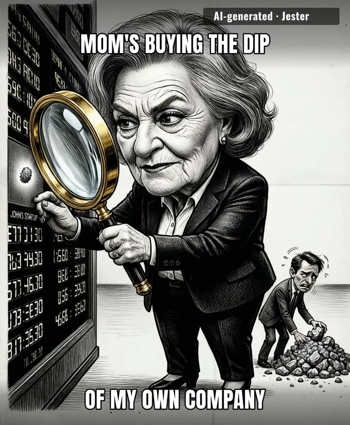 When your estranged son is basically just a high-risk penny stock your mother can't help but diversify into.