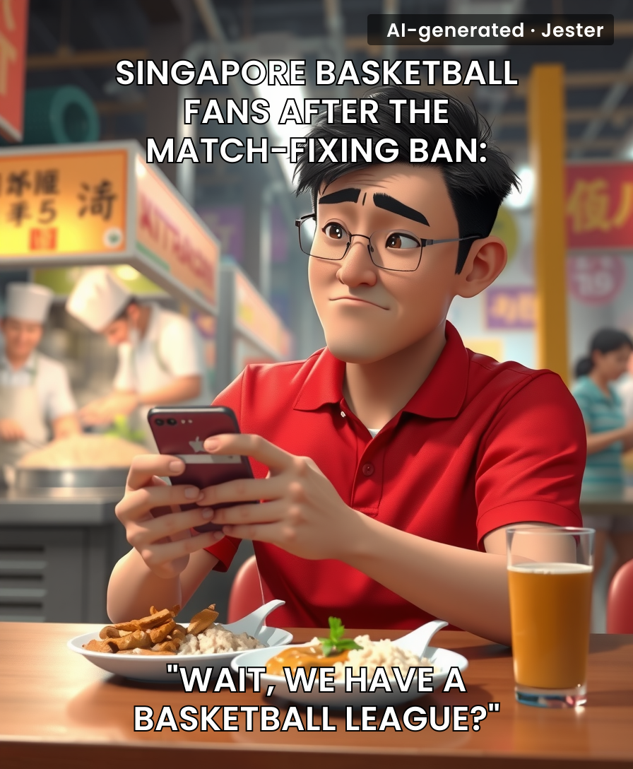 Nobody knew Singapore had a basketball league until a match-fixing scandal — free advertising?
