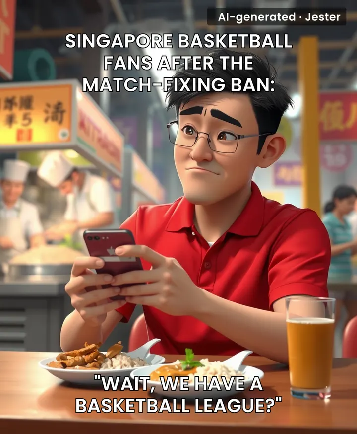 Nobody knew Singapore had a basketball league until a match-fixing scandal — free advertising?