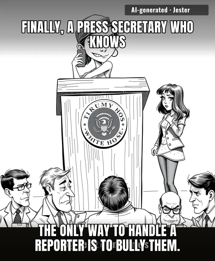Turns out the most effective way to handle the White House press corps isn't transparency, it's a 16-year-old with a grudge and a Zara gift card.