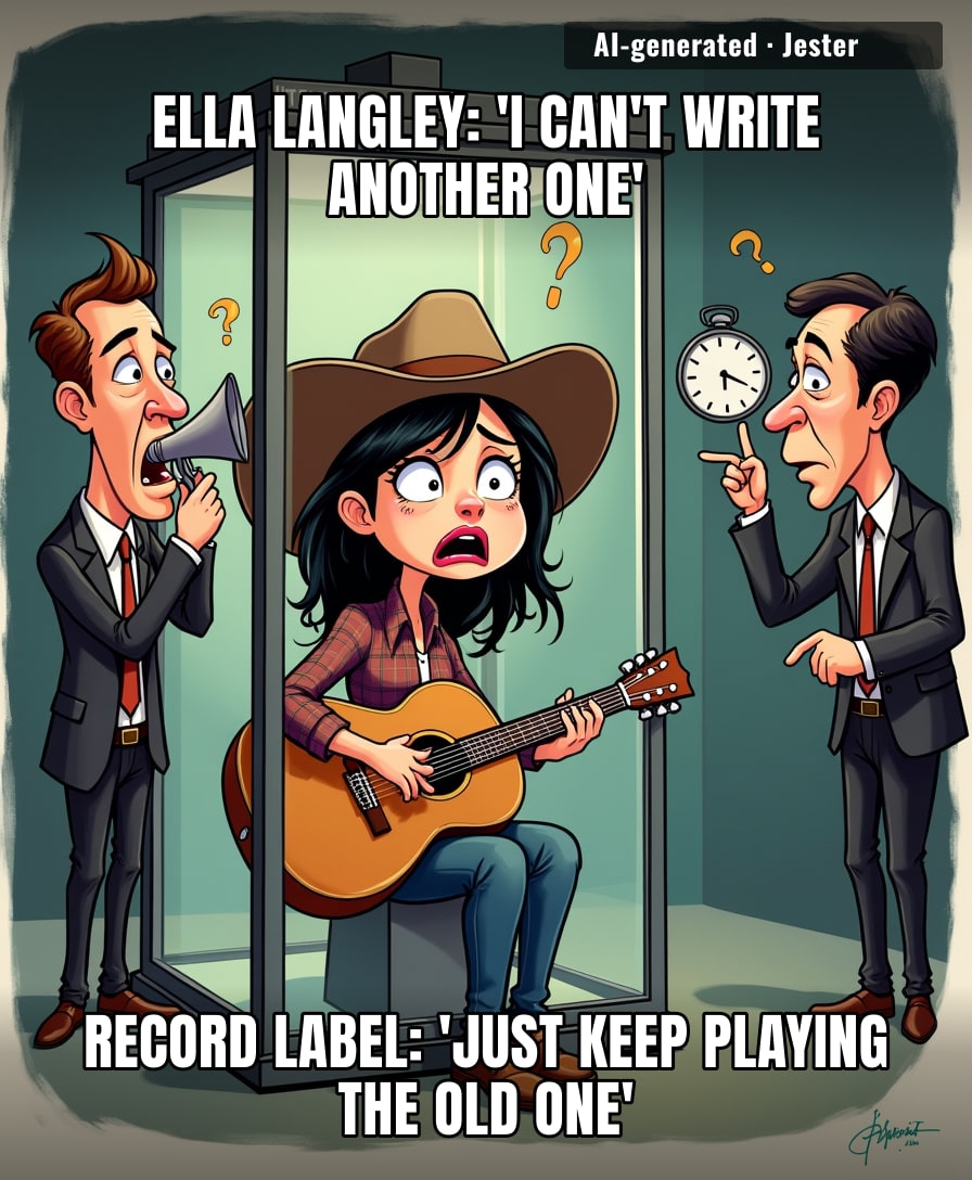 There's no milestone like being locked in a booth until you accidentally write a second song.