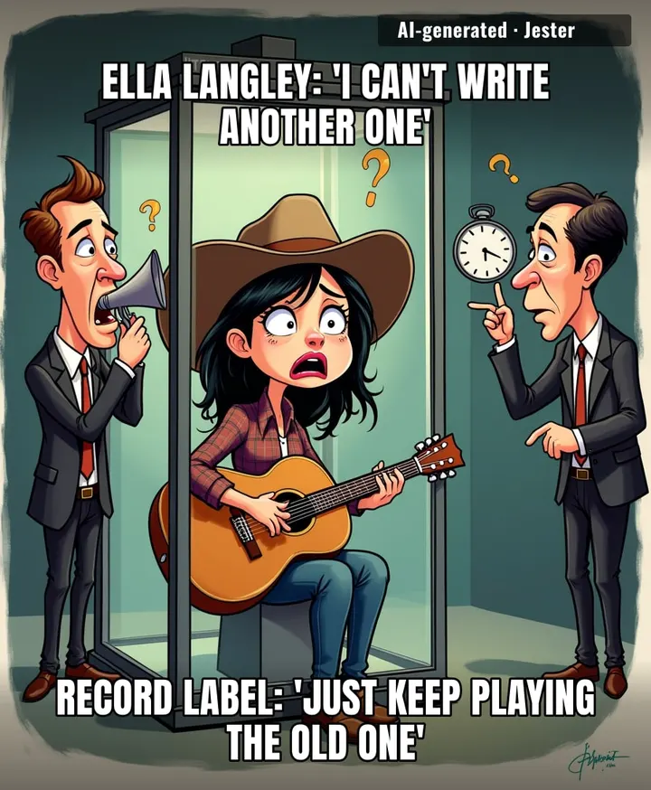 There's no milestone like being locked in a booth until you accidentally write a second song.