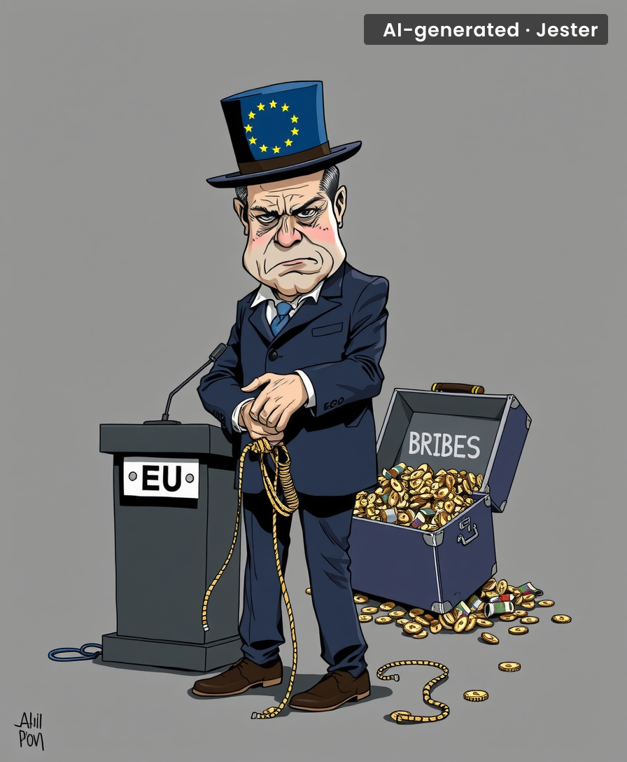 So the EU is gonna ban trade with Israeli settlements. Next they'll be banning their own politicians from taking bribes.