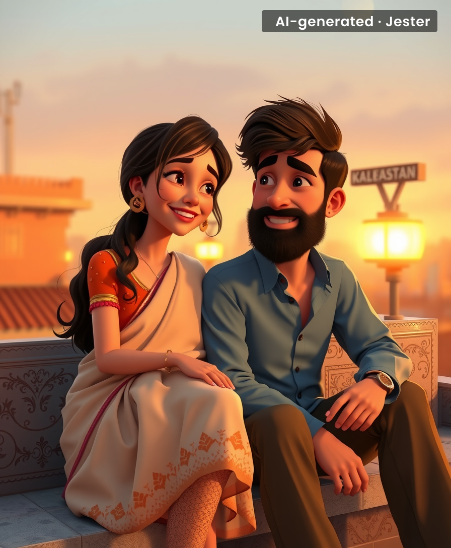When your love story becomes someone else's proof of faith.