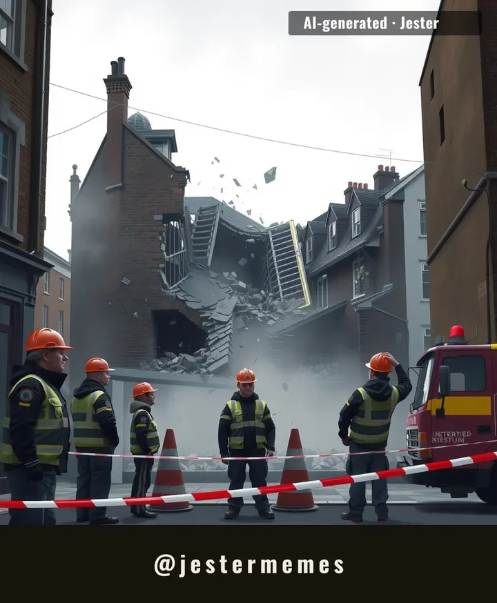When a building comes down in a place that has known so much, every collapse reopens an old wound.