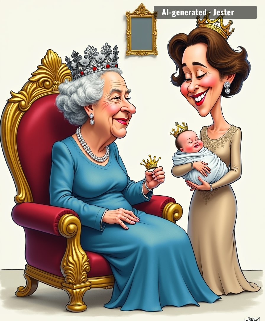 Royal baby naming: a desperate attempt to stay relevant by recycling a name that's been out of style since 1901.