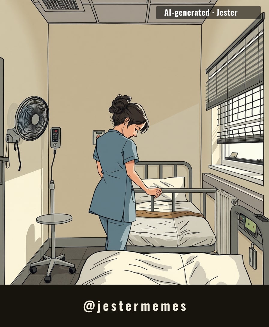 When hospitals cannot keep patients cool, the most vulnerable pay with their lives.