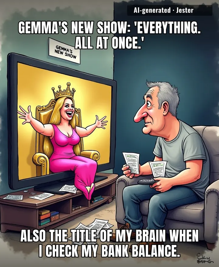 Gemma Collins announcing a show about her life is like a tornado announcing a documentary about neatness.