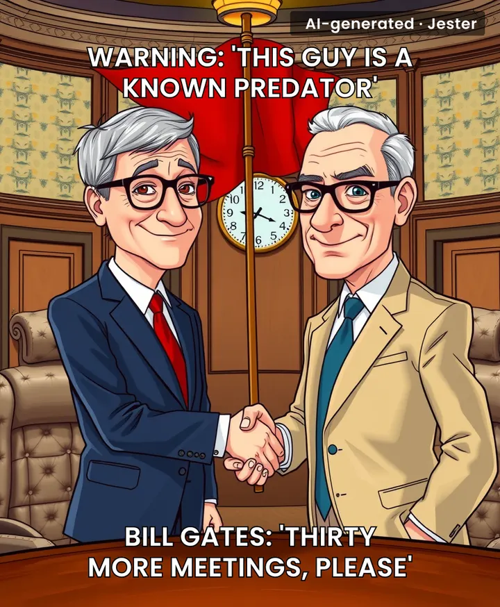 Some people learn by reading, Bill learns by... repeating.