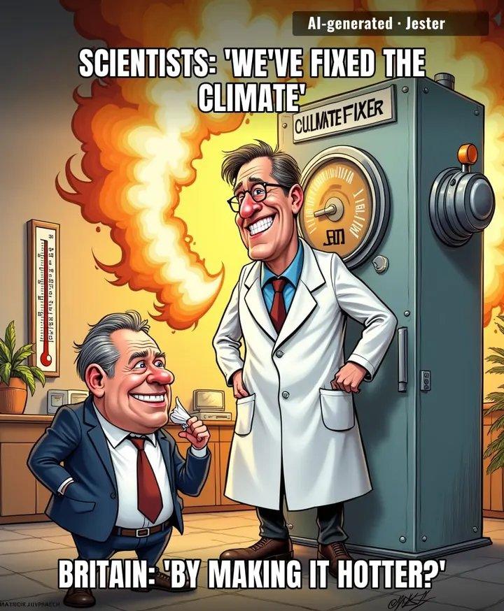 Scientists have been warning about climate change for decades. Now they're just showing off.