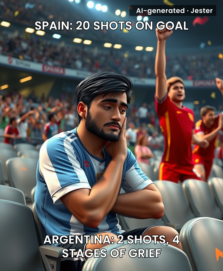 Spain didn't just win – they held a 20-minute possession drill disguised as a World Cup final.