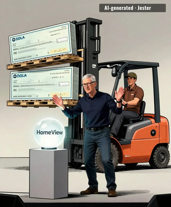 Introducing HomeView: the same Siri that already cost us $250 million, now in your living room.