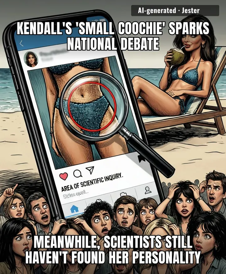 The internet's anatomy experts strike again—next week they'll discover elbows.