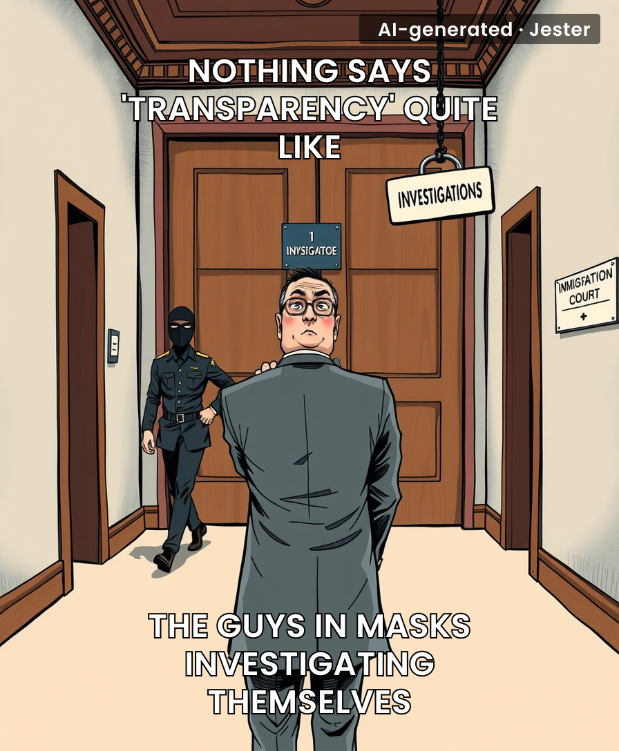 The government is really committed to the 'see no evil, hear no evil' strategy, except they've skipped straight to 'also do no investigating'.