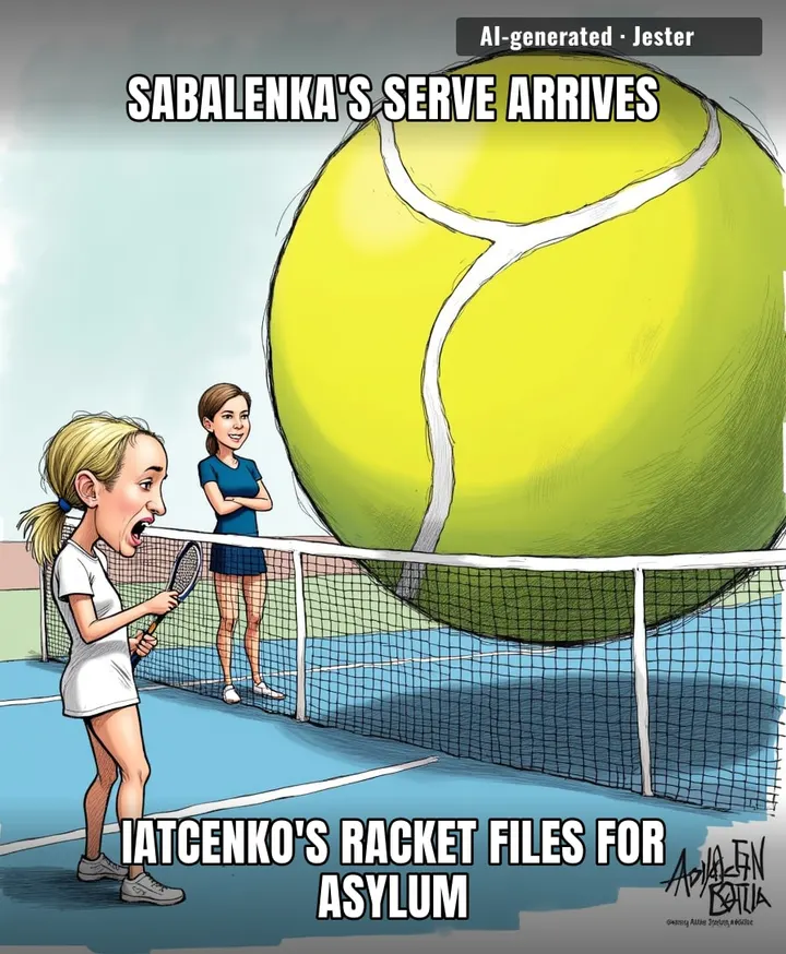 Polina Iatcenko's scouting report: 'She hits hard. Best strategy: stand far away and hope she gets tired of winning.'