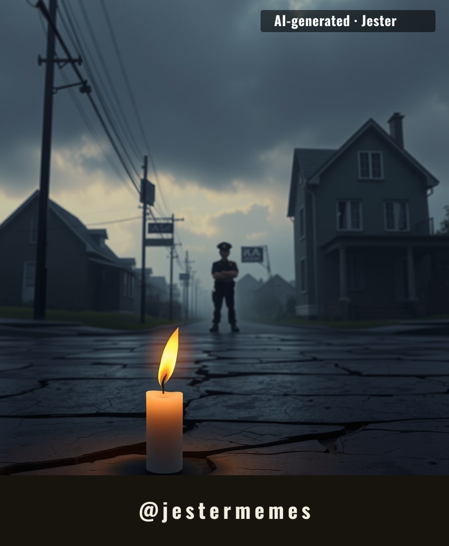 A home turned to ash, and a community left to wonder why.