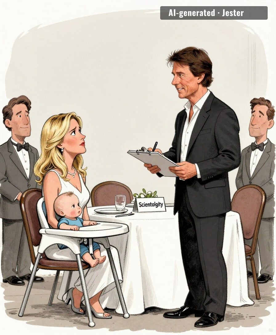 the wedding was just a recruitment event with better catering.