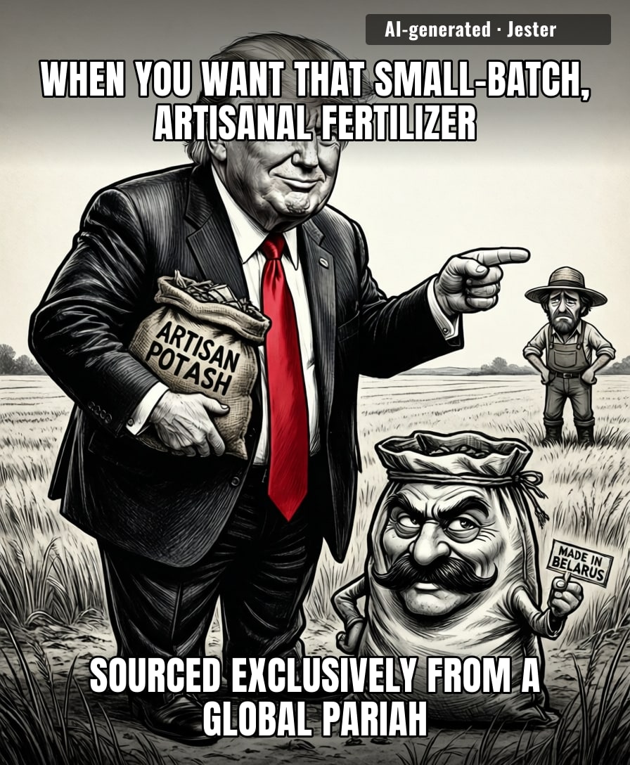 Finally, the boutique dictator-to-table supply chain we were all begging for.