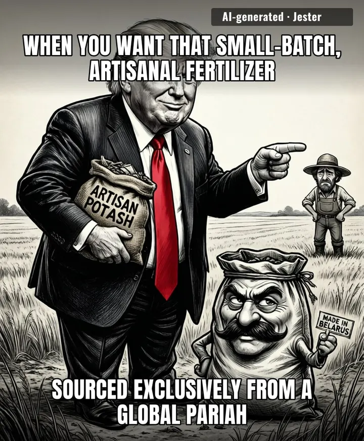 Finally, the boutique dictator-to-table supply chain we were all begging for.