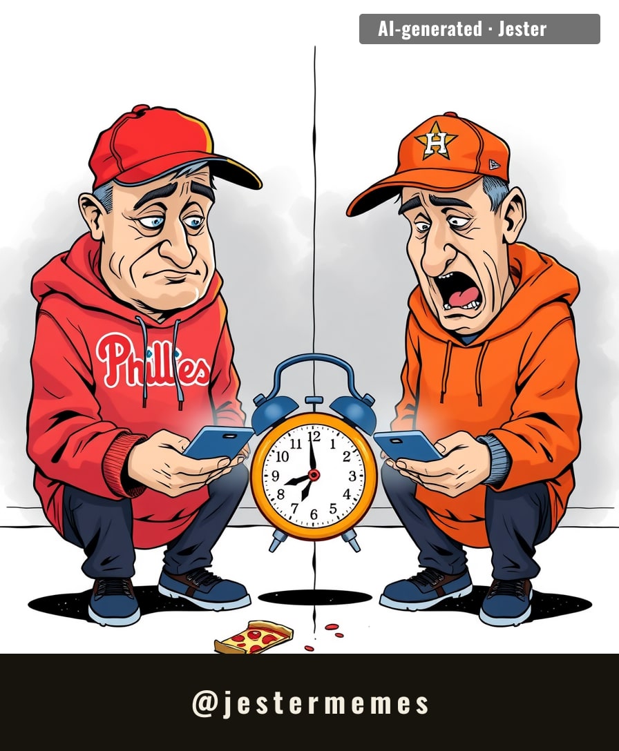 A baseball game is just two fanbases agreeing to be tired together.