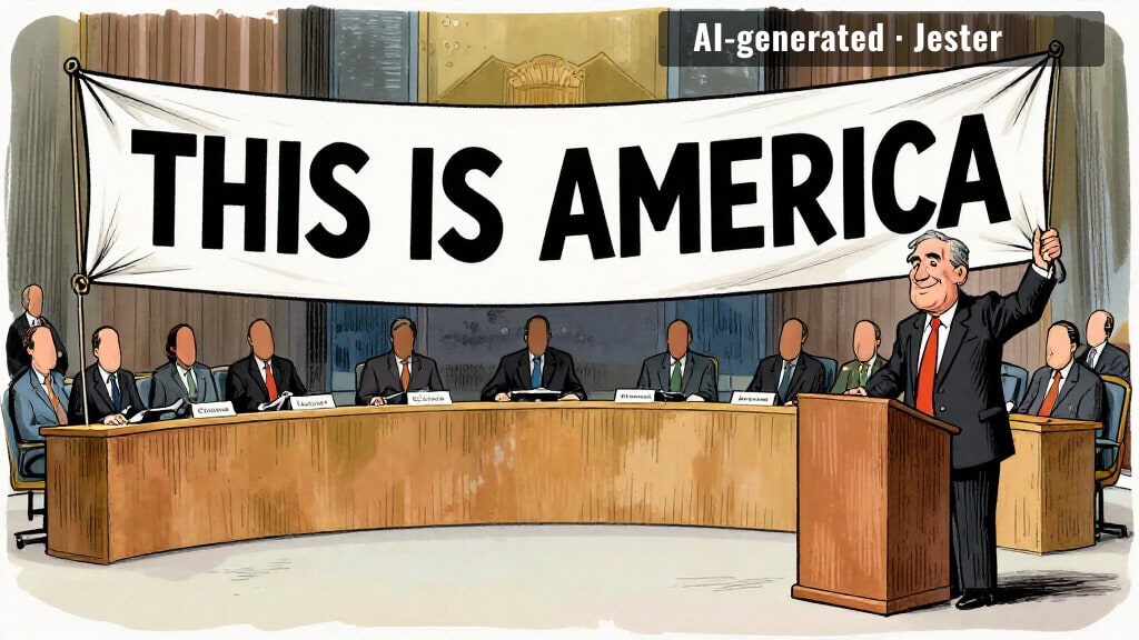 The US envoy's new foreign policy: if you can't win the vote, just shout the country's name louder.