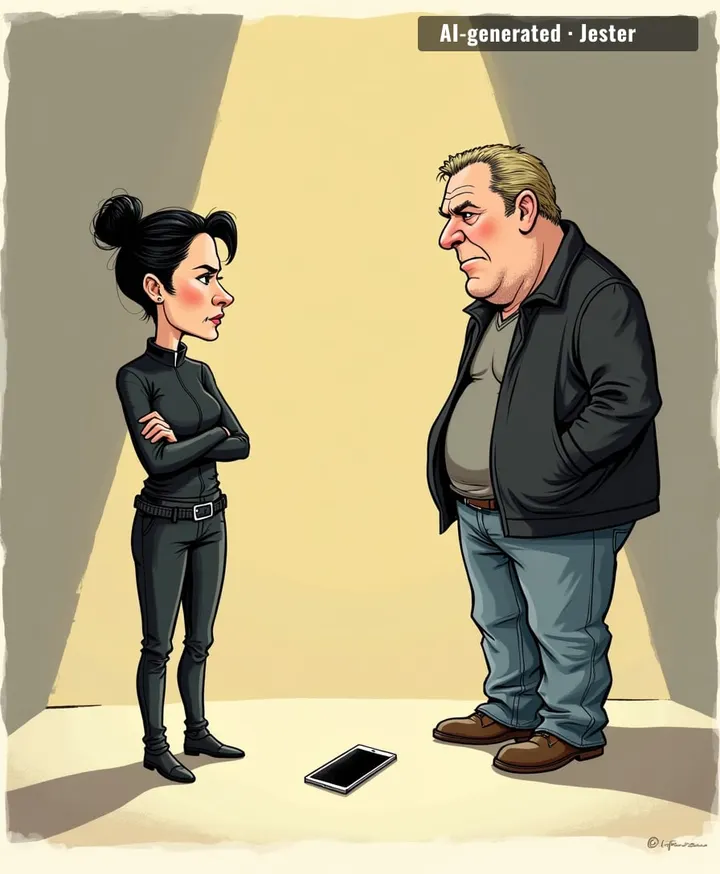 Eight episodes of a woman doing her job while a very large man waits in the parking lot.