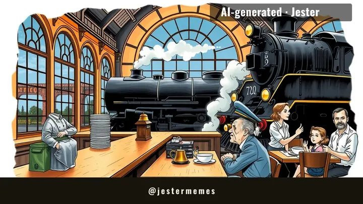 A 19th-century mega-station, now plating pancakes where the Boston & Albany once loaded passengers.