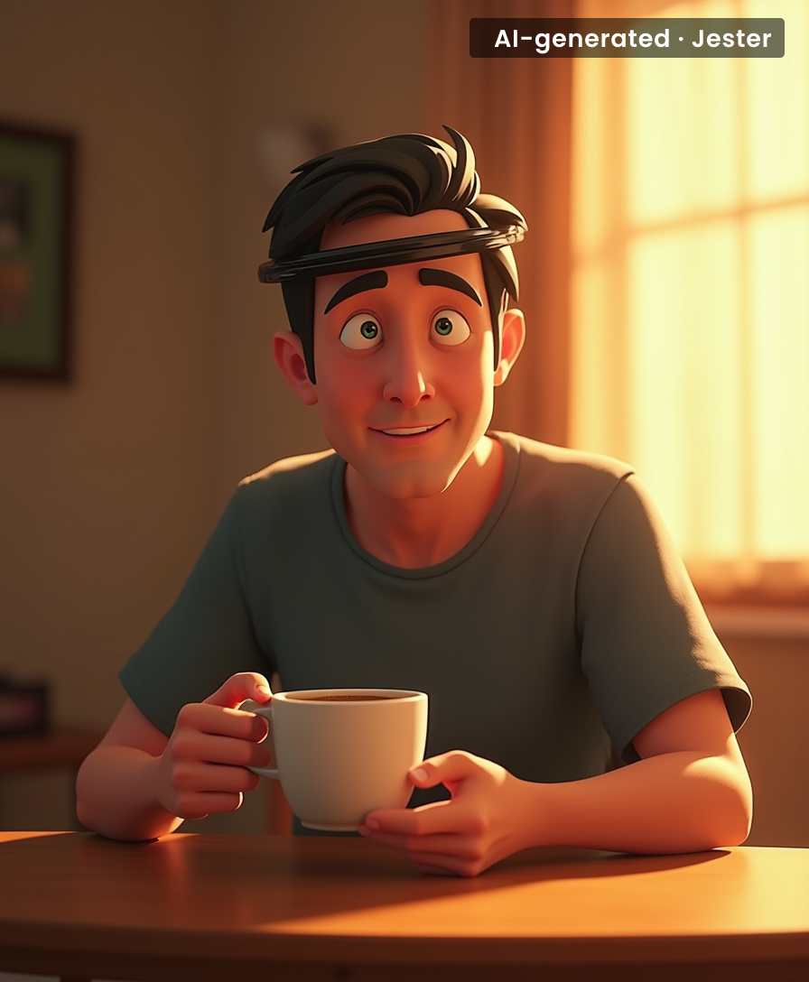 Finally, a brain implant that's actually worth the brain space — coffee independence achieved.