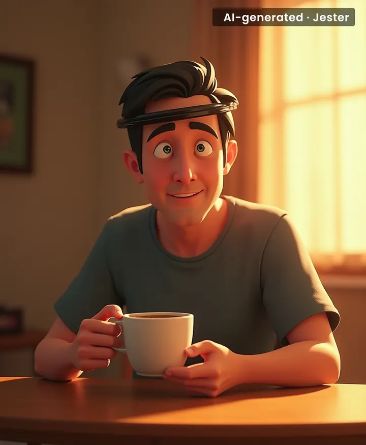 Finally, a brain implant that's actually worth the brain space — coffee independence achieved.